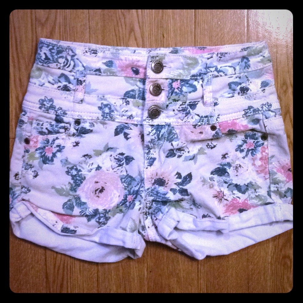 High waisted shorts